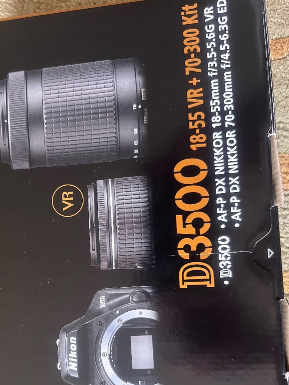 Nikon D3500 DSLR Two-Lens Bundle | 18-55mm VR + 70-300mm Kit